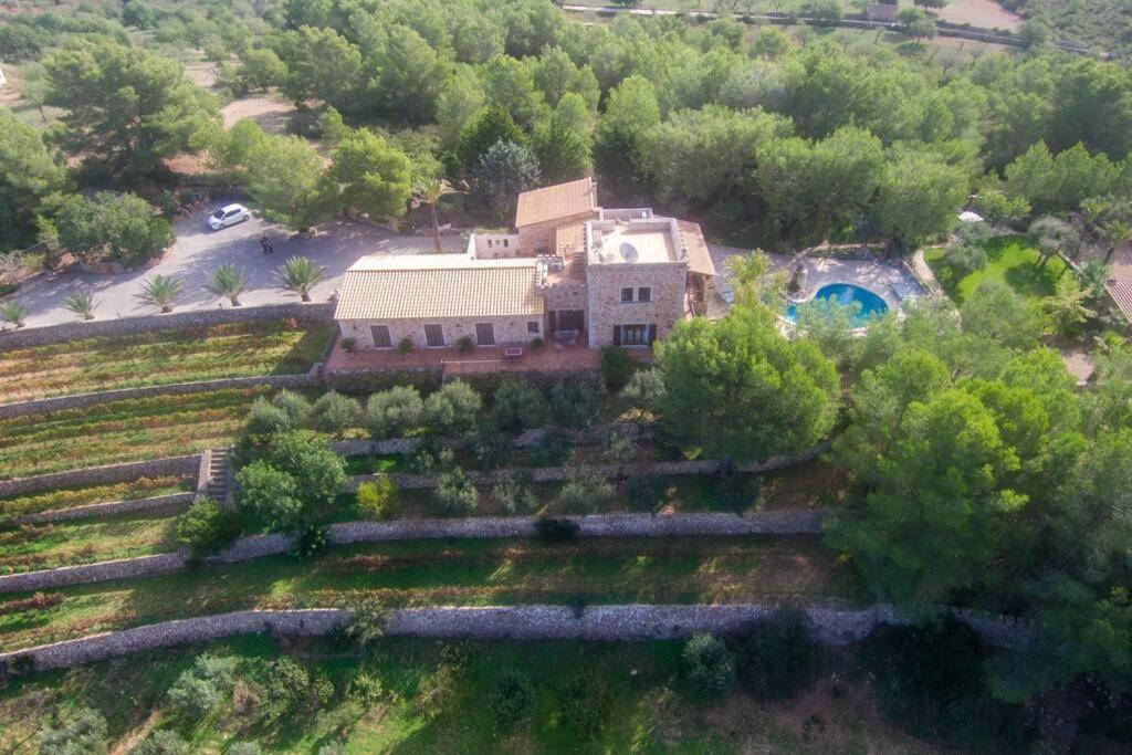 Es Castell De Ca N'Alou De Ses Cases Noves S'Horta Exteriér fotografie