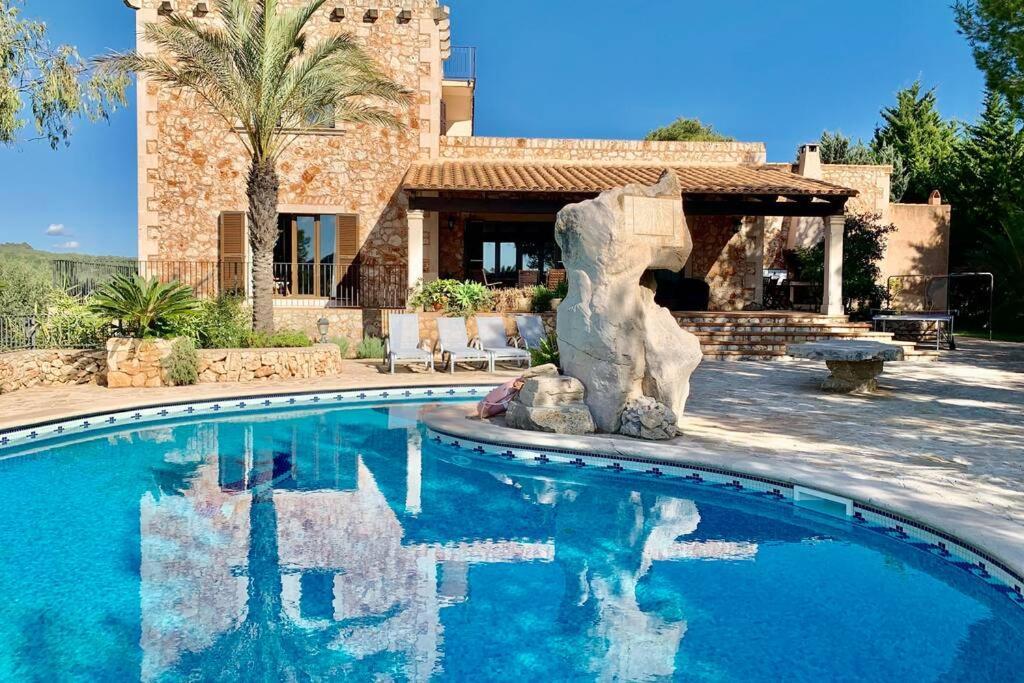 Es Castell De Ca N'Alou De Ses Cases Noves S'Horta Exteriér fotografie