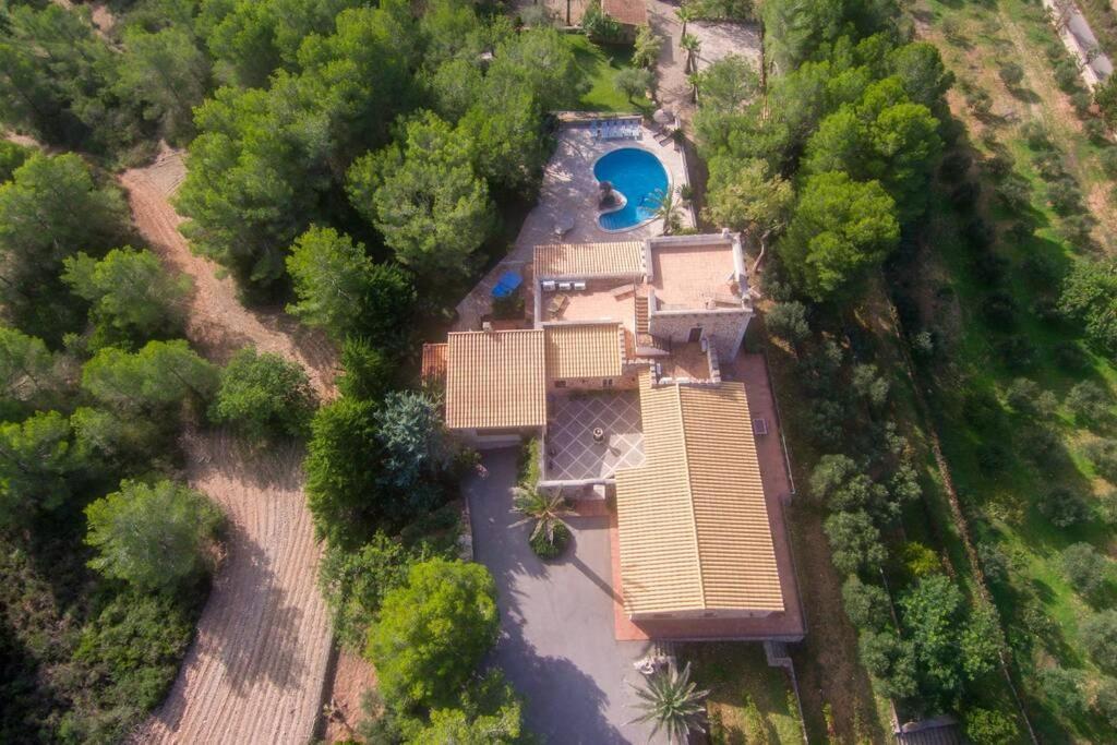 Es Castell De Ca N'Alou De Ses Cases Noves S'Horta Exteriér fotografie